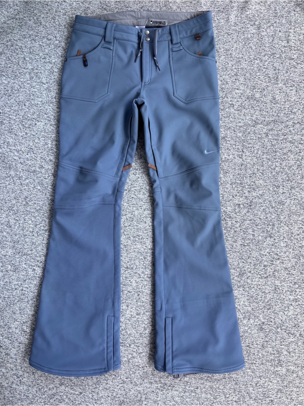 Nike Blue 10K MM Waterproof Snow Ski Snowboard Pants